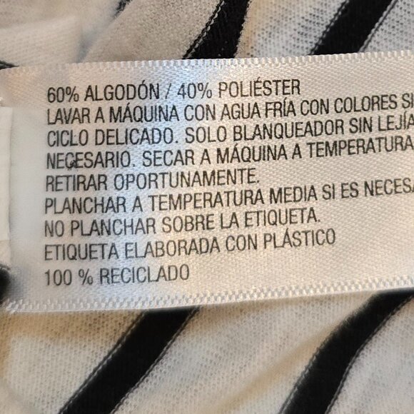 Mossimo Black/White XXL Top NWT - Picture 11 of 11